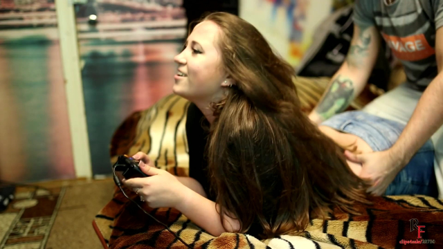 Comeback Classic Ticklish Anna - Tickling Play with X-Box