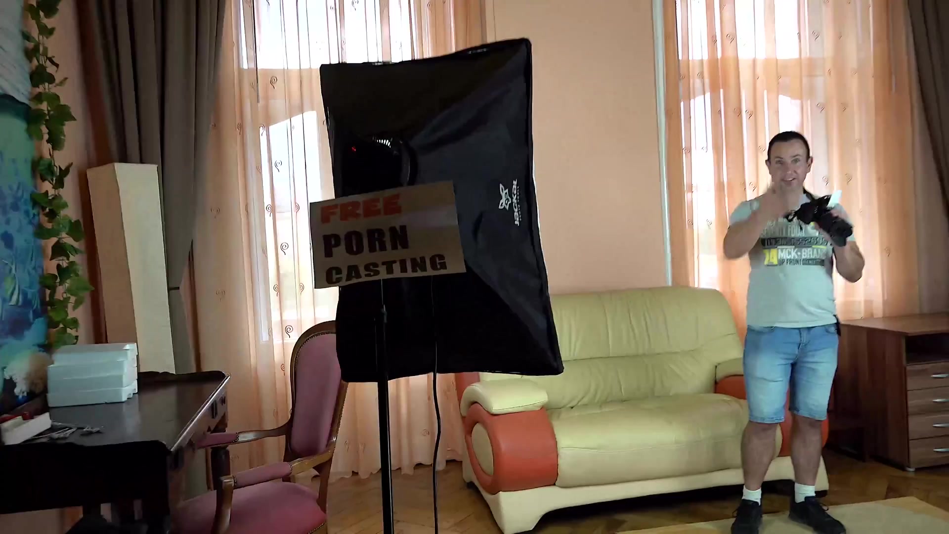 My wife gets fucked at a porn casting