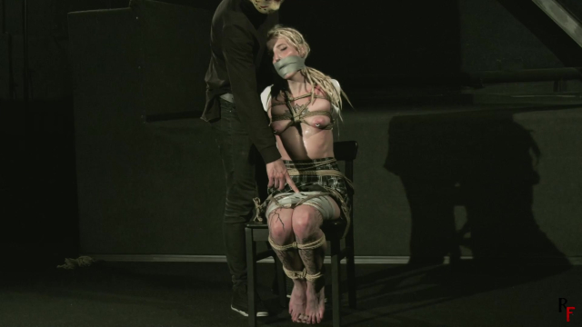 Endless Orgasm For Tightly Tied And Gagged Bondage Slut Dreadlock Jane