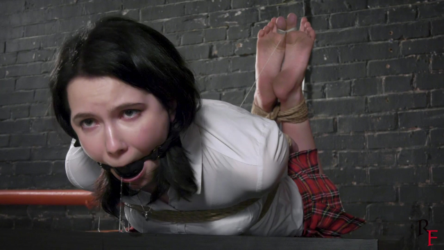 Darya First Time Hogtied