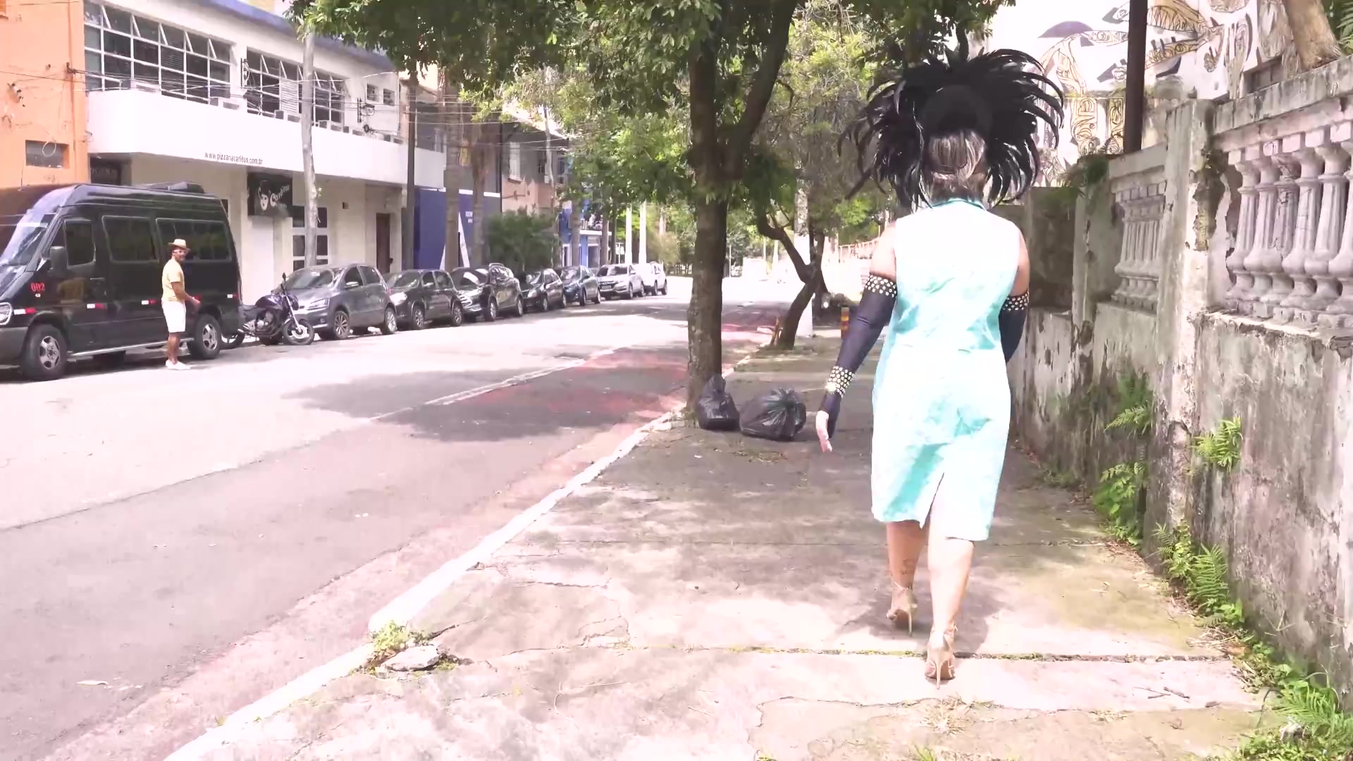 Bbw carnival samba dancer anal fucked