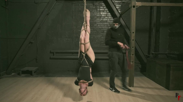 Alena - Head Down Suspension, Bastinado, and Ass Spanking