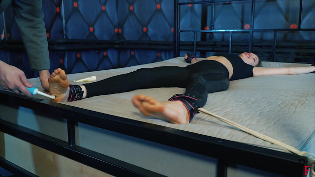 Spy Kristy vs Ten Guards and Ticklish Defeat