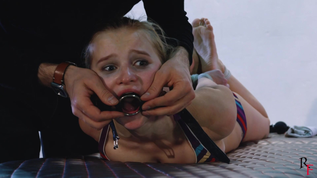 Vila. Tickling in Hogtie and Ballgagged