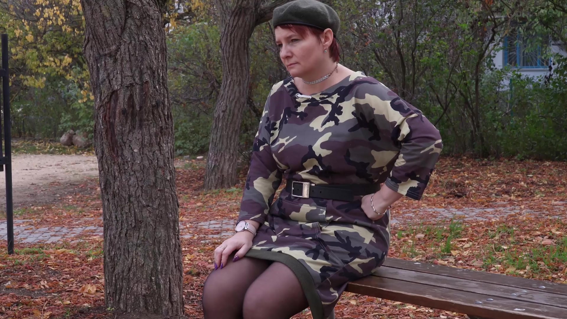 Mature bbw commander fucked by soldier