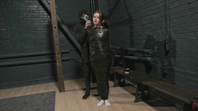 Leya - Extremely Tight PVC Mummification