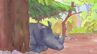 Caroline, Coco en de Wilde Neushoorn