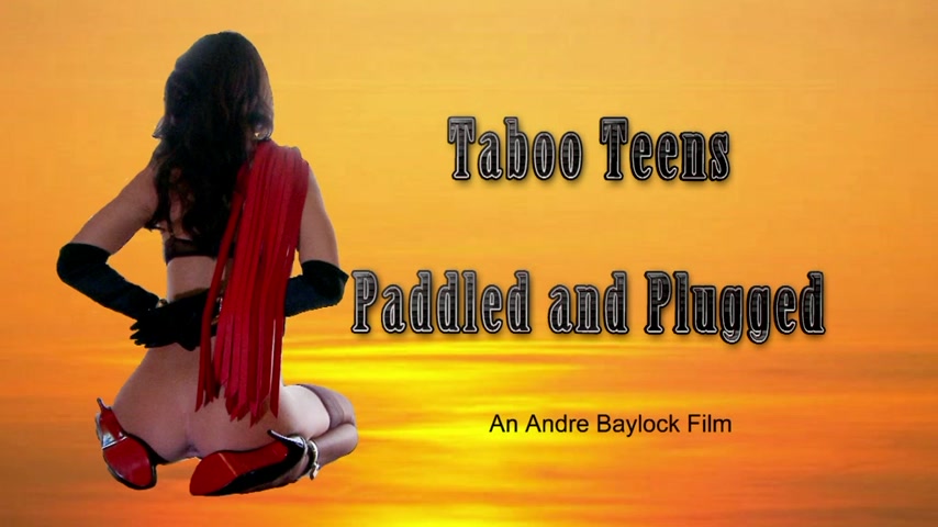 Taboo Teens Paddled and Plugged