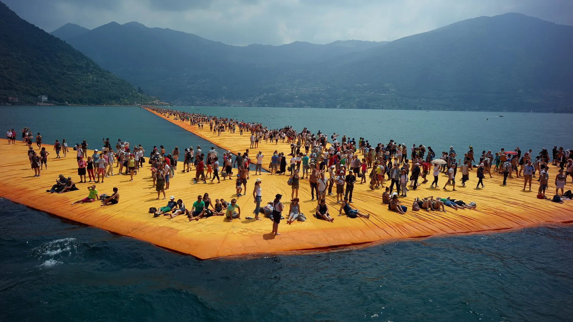 Background image for Christo: Walking on Water