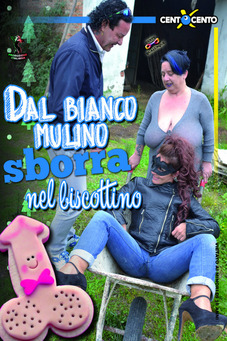 Dal bianco mulino sborra nel biscottino