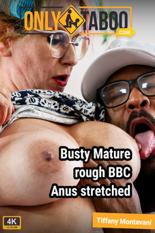 Squirting mature rough BBC ass fucked