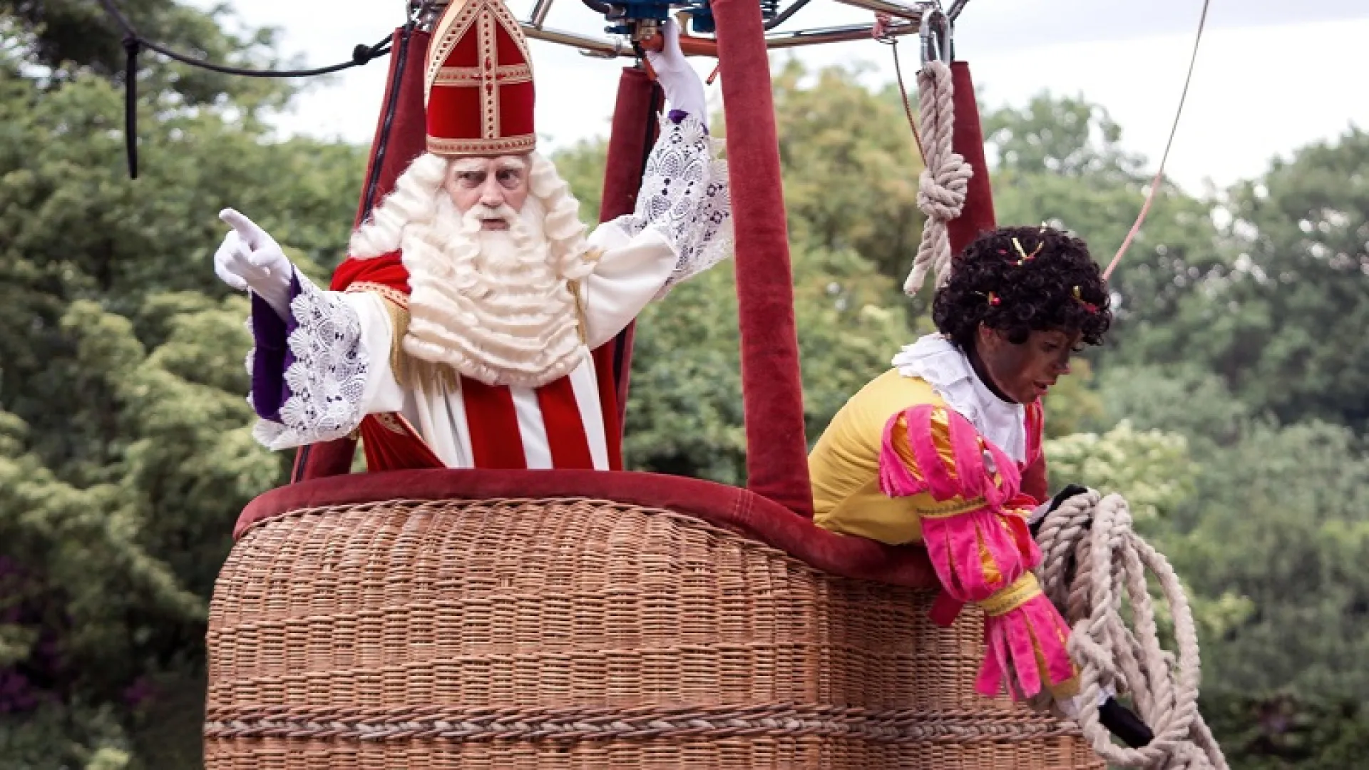 Sinterklaas en de Vlucht Door de Lucht